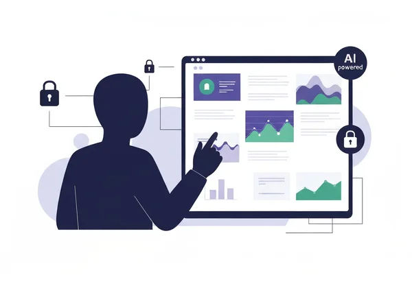 Anonymous user receiving an AI-powered personal report.