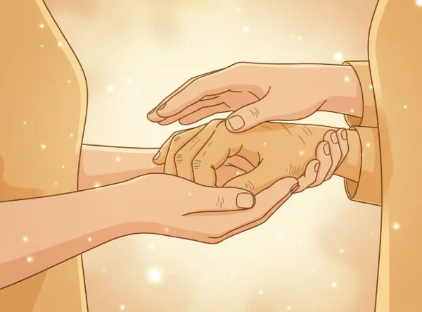 Person supporting a loved one struggling with addiction